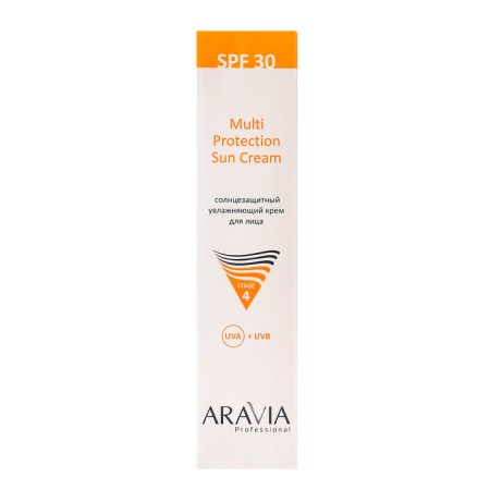 Face cream Sunny SPF 30 Aravia Professional moisturizing, 100 ml