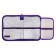 Penal 1 section 130 x 190 x 27 mm, folding bar, textile, PCT 07-20 "Indian Flower" 72215