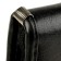 Business folder, artificial leather, 360 x 260 x 30 mm, pen-tole, "luxury" black 6d021