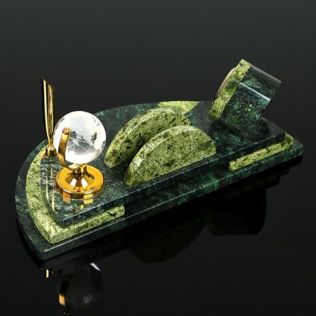 Set of a desktop with a clock, 25x13x10 cm, coil-4