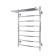 Electric towel "Sanprise" Classic P8, 500x800 mm, shelf, left/right, chrome
