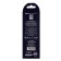 Hoco X20 cable, Lightning - USB, 2 A, 3 m, PVC braid, black