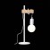 Evoluce bedside lamp. SL1142.504.01. Bagetti. 1x60 watts, e27, 17x14x46 cm, white color, light wood