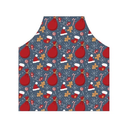 Apron kitchen with a photo print “Gift bag”, adjustable, size OS-1