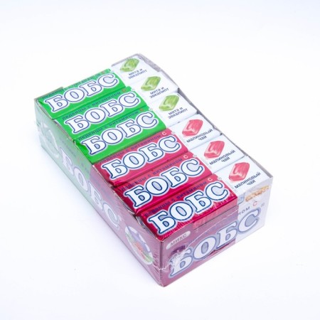 Bobs Mix, mint-eucalyptus, raspberry tea, set 18 packs