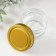 Bank for suppositories glass with a lid "Mini" transparent 100 ml 7x7x5 cm