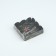 Box for confectionery products with PVC lid "February 23", 10.5 × 10.5 × 3 cm
