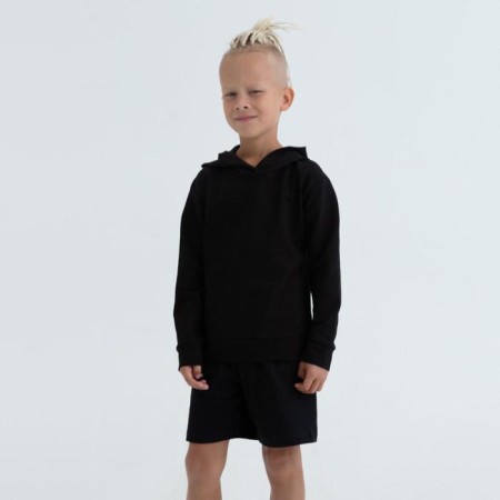 Hoods baby, black color, height 140