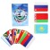 Board game "Memo. Flags ", 50 cards + cognitive brochure