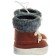 Suspension "Boot", brown color