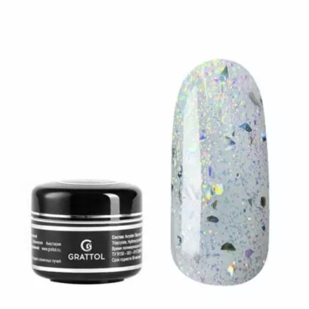 GRATTOL CAMOUFLAGE MURANO No. 03, 15 ml modeling gel