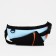 Bag for one shoulder with a zipper, 2 outer pockets, blue/black color
