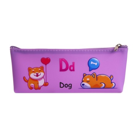 School Penal on the zipper "Dog", mix-2