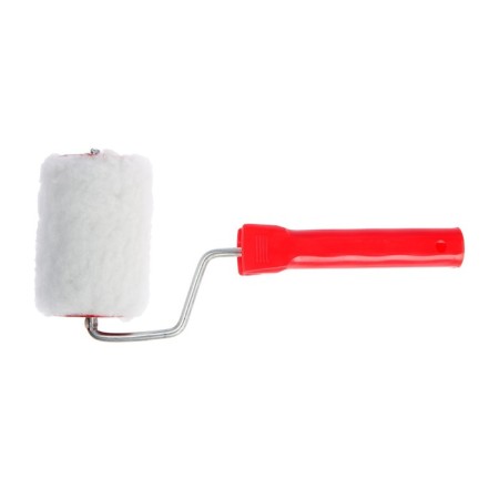 Lom roller, artificial fur, 100 mm, handle d = 6 mm, d = 50 mm, pile 20 mm-1