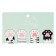 A set of magnetic bookmark for books Calligrata 4 pieces, "legs", mix