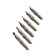 A set of feathers of round 6 pieces: 0.5, 1, 1.5, 2, 3, 4 mm + plastic holder, DEVENTE. Art 5100301