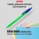 Handle Automatic Erichkrause R-301 Neon Matic, node 0.7 mm, blue ink, writing line 2000 meters