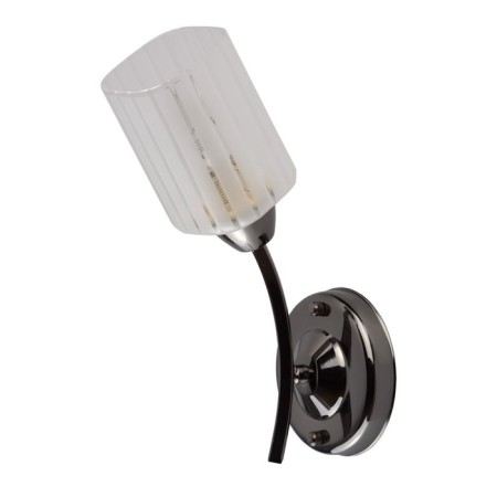 Bra "Olympia", 60W E14, black color, nickel