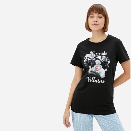 Футболка "Villains" Злодейки, черный-3