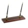 Set of desktop Bestar Platon, made of wood. 11 items, double tray, walnut