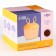 Container for storage of baby food, 230 ml., Pink color