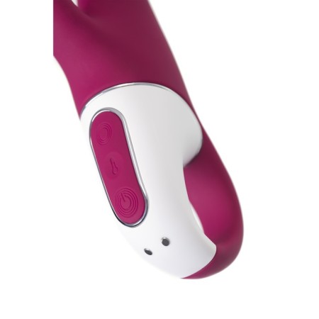 SATISFYER HEATED AFFAIR vibrator with clitoral stimulant, red color-14