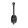 Furniture tundra hook TKD031, two -rod, black matte