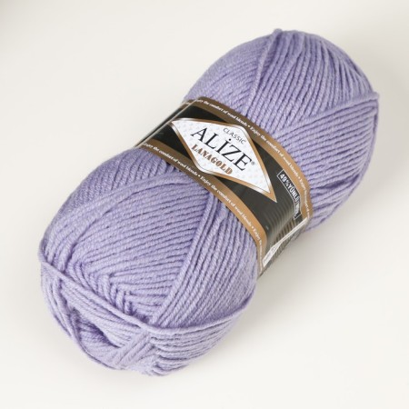 Yarn "Lanagold" 51% acrylic, 49% wool 240m/100g (200)-2
