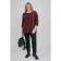 Women's tunic, size 54, burgundy color