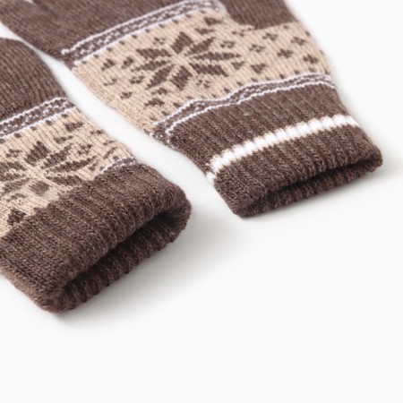 Sensory gloves, light brown color, river 18-2