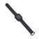 Watches electronic watches, silicone strap, black