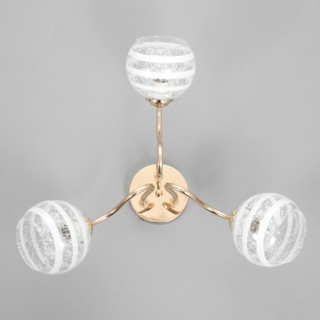 Aurika chandelier 3he27 40W gold 55x55x27 cm Bayerlux-4