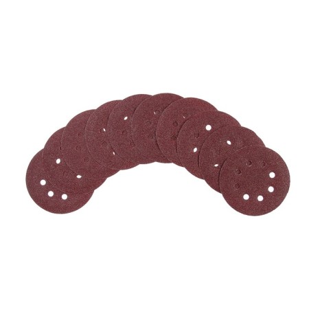 A circle of abrasive grinding under the "Velcro" tundra, perforated, 125 mm, p60, 10 pcs.-4
