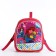 Baby backpack on lightning, pink color
