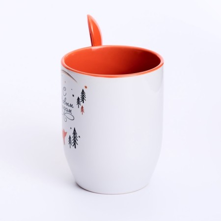 New Year's circle with a spoon "Happy New Year", 350 ml-1