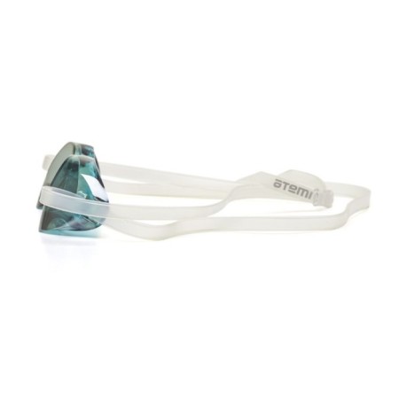 ATEMI R302M swimming glasses, starting, mirror, silicone, blue color-1
