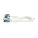 ATEMI R302M swimming glasses, starting, mirror, silicone, blue color