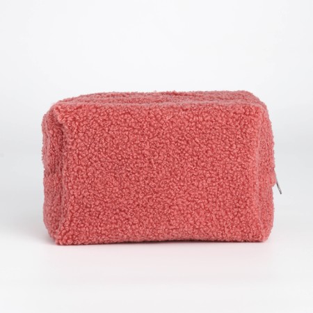Lightning cosmetic bag, textura, pink color-4