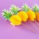 Skewers "Pineapple", set of 6 pcs.