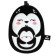 Developing toy "Penguin with a penguin", with cherry bones, 18 cm