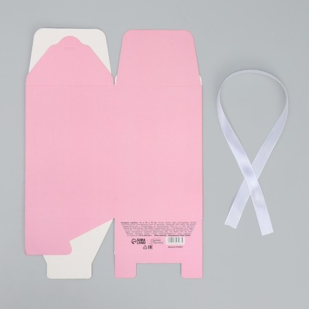 Gift folding box, packaging, "pink", 12 x 18 x 12 cm-7