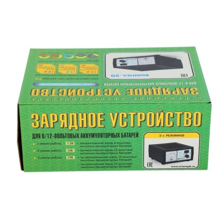 Vimpel-20 battery charger, 0.6-7 a, 6/12 in-5
