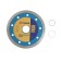 Disk diamond cutting tundra, continuous, wet cut, 115 x 22 mm