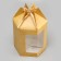 Folding box with a window, craft 18 x 15.5 x 18 cm