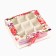 Box for 9 sweets with the cells "the most beautiful" 14.5 x 13.5 x 3.5 cm