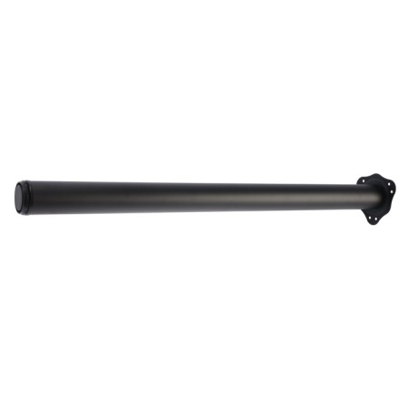 Furniture support, bar, tundra, 60x870 mm, black color-1