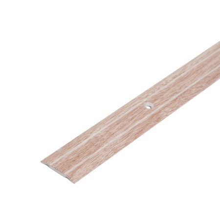 Threshold with a 25x900 mm mounting channel, pink oak