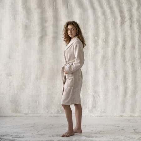 TAO bathrobe, size XL, beige color-2