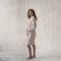 TAO bathrobe, size XL, beige color
