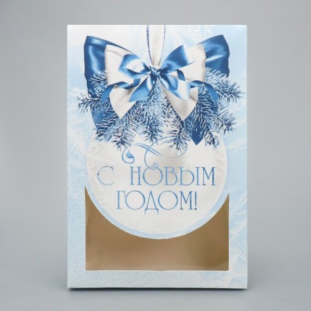Folding box "Snow ball", 15 x 7 x 22 cm, new year-3